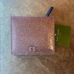 Kate Spade Rose Gold mini Wallet *new!*